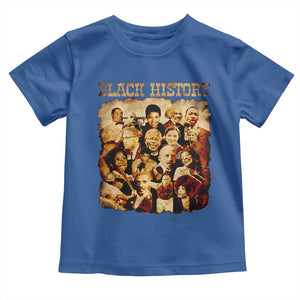 Black History Month Toddler T Shirt African American Pride TS14 Royal Blue Print Your Wear