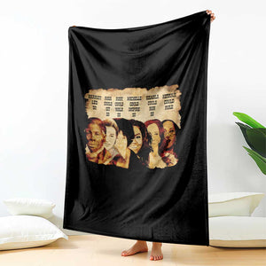 Black History Month Throw Blanket African American Women Pride TS14 Print Your Wear
