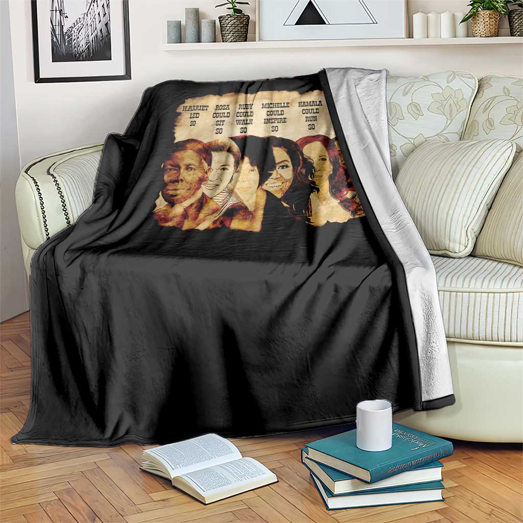 Black History Month Throw Blanket African American Women Pride TS14 Print Your Wear