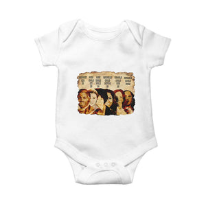 Black History Month Baby Onesie African American Women Pride TS14 White Print Your Wear