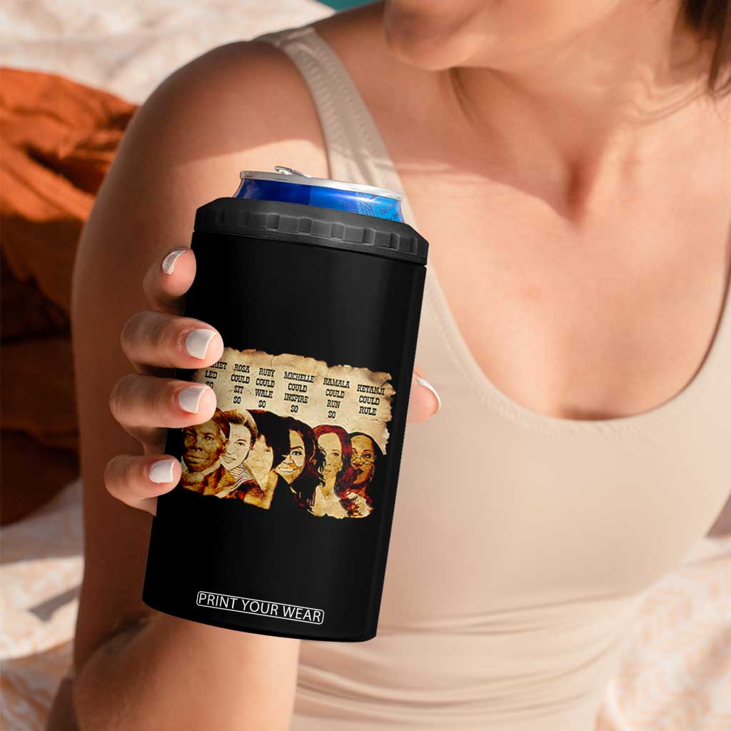 Black History Month 4 in 1 Can Cooler Tumbler African American Women Pride TS14 Print Your Wear