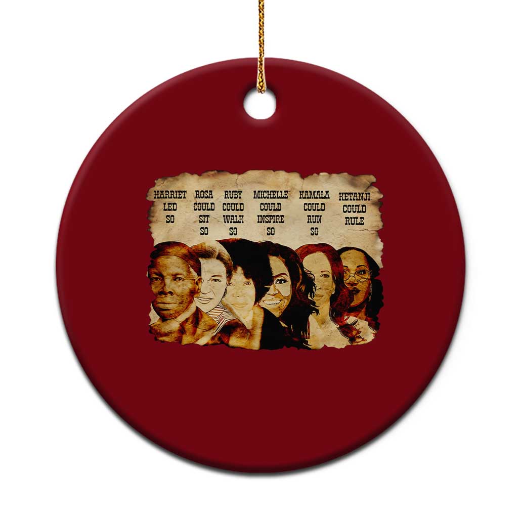 Black History Month Ceramic Ornament African American Women Pride TS14 1pc Red Print Your Wear