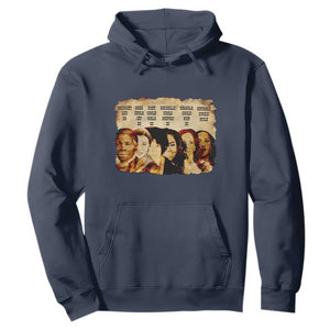 Black History Month Hoodie African American Women Pride TS14 Navy Print Your Wear