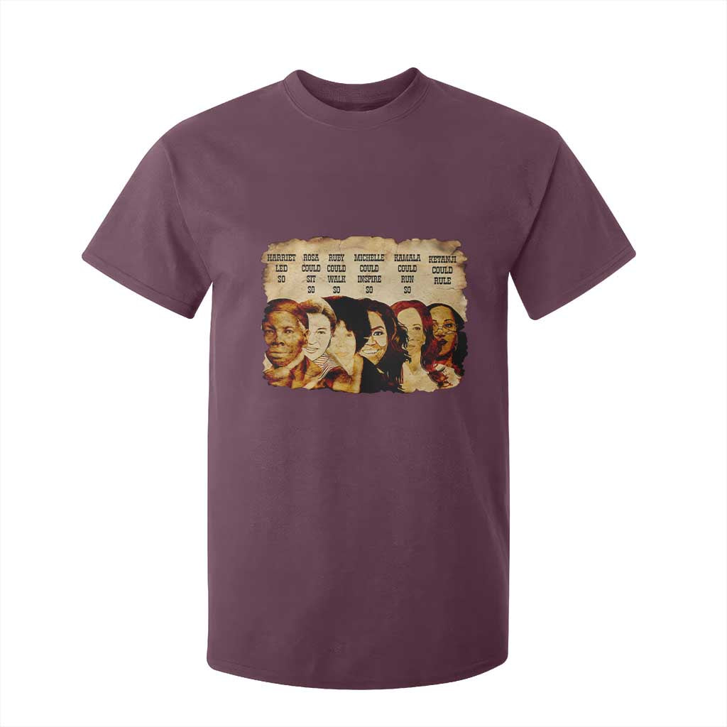 Black History Month T Shirt For Kid African American Women Pride TS14 Maroon Print Your Wear