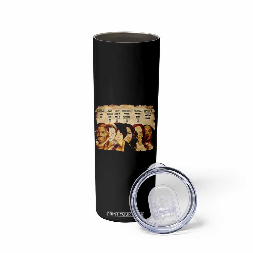 Black History Month Skinny Tumbler African American Women Pride TS14 Print Your Wear