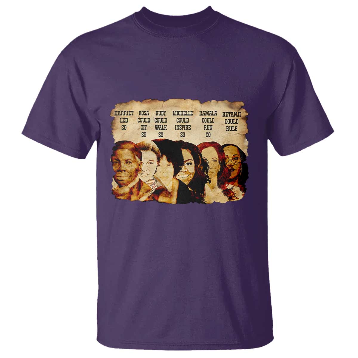 Black History Month T Shirt African American Women Pride TS14 Purple Print Your Wear
