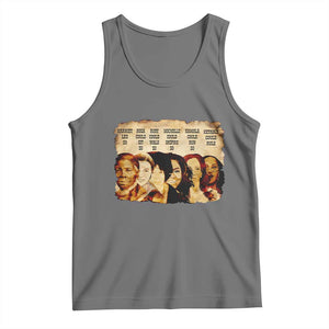 Black History Month Tank Top African American Women Pride TS14 Black Heather Print Your Wear