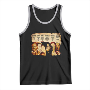 Black History Month Tank Top African American Women Pride TS14 Black Athletic Heather Print Your Wear