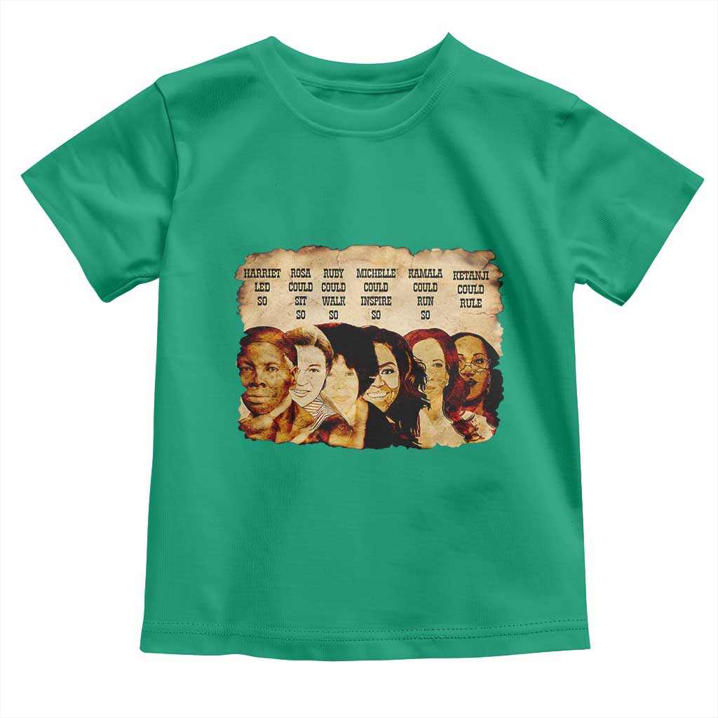 Black History Month Toddler T Shirt African American Women Pride TS14 Irish Green Print Your Wear