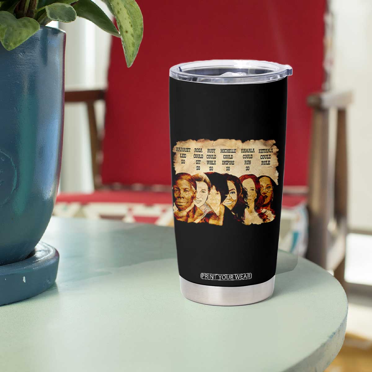 Black History Month Tumbler Cup African American Women Pride TS14 Print Your Wear