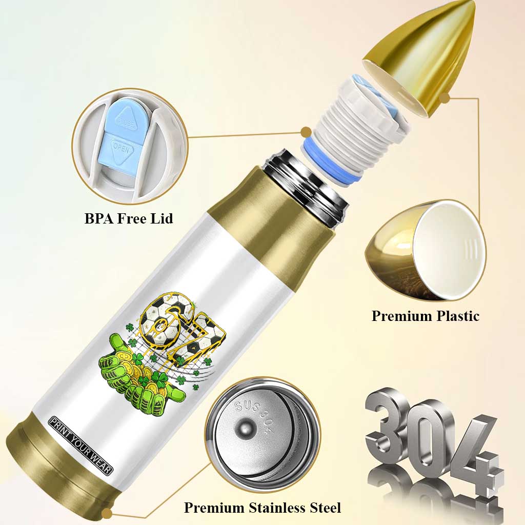 67 Soccer St Patricks Day Bullet Tumbler Funny Six Seven Gen Alpha Meme Drip TS14 Print Your Wear