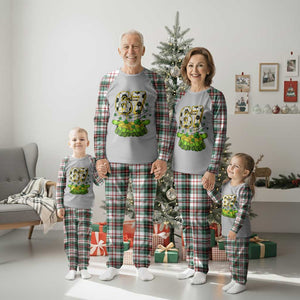 67 Soccer St Patricks Day Plaid Pajama Set Funny Six Seven Gen Alpha Meme Drip TS14 Christmas Plaid Print Your Wear
