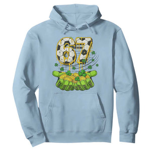 67 Soccer St Patricks Day Hoodie Funny Six Seven Gen Alpha Meme Drip TS14 Light Blue Print Your Wear