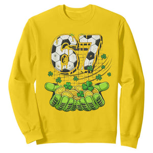 67 Soccer St Patricks Day Sweatshirt Funny Six Seven Gen Alpha Meme Drip TS14 Daisy Print Your Wear