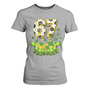67 Soccer St Patricks Day T Shirt For Women Funny Six Seven Gen Alpha Meme Drip TS14 Sport Gray Print Your Wear