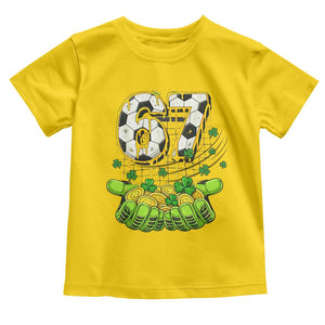 67 Soccer St Patricks Day Toddler T Shirt Funny Six Seven Gen Alpha Meme Drip TS14 Daisy Print Your Wear