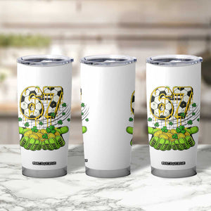 67 Soccer St Patricks Day Tumbler Cup Funny Six Seven Gen Alpha Meme Drip TS14 Print Your Wear