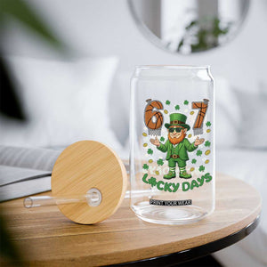 67 Basketball St Patricks Day Glass Can Funny Six Seven Leprechaun Meme TS14 Print Your Wear