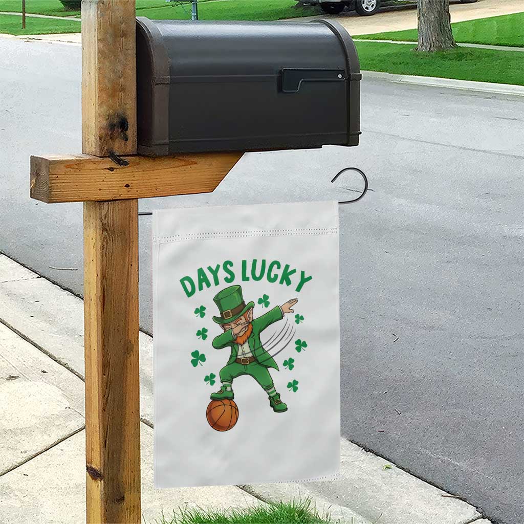 Funny Dabbing Leprechaun St Patricks Day Garden Flag Days Lucky TS14 Print Your Wear