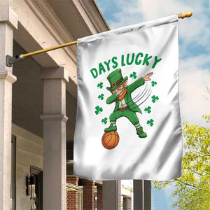 Funny Dabbing Leprechaun St Patricks Day Garden Flag Days Lucky TS14 Print Your Wear