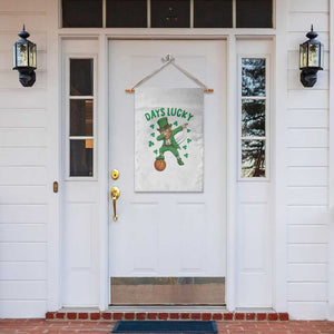 Funny Dabbing Leprechaun St Patricks Day Garden Flag Days Lucky TS14 Print Your Wear