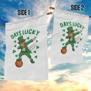 Funny Dabbing Leprechaun St Patricks Day Garden Flag Days Lucky TS14 Print Your Wear