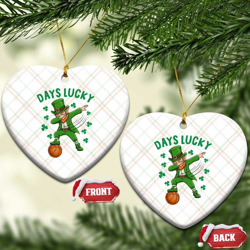 Funny Dabbing Leprechaun St Patricks Day Ceramic Ornament Days Lucky TS14 Print Your Wear