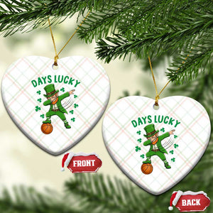 Funny Dabbing Leprechaun St Patricks Day Ceramic Ornament Days Lucky TS14 Print Your Wear