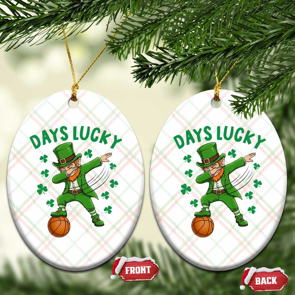 Funny Dabbing Leprechaun St Patricks Day Ceramic Ornament Days Lucky TS14 Print Your Wear
