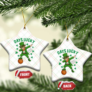 Funny Dabbing Leprechaun St Patricks Day Ceramic Ornament Days Lucky TS14 Print Your Wear