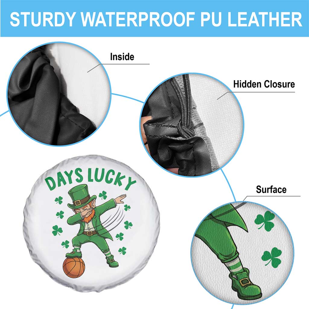 Funny Dabbing Leprechaun St Patricks Day Spare Tire Cover Days Lucky TS14 Print Your Wear