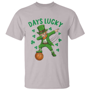 Funny Dabbing Leprechaun St Patricks Day T Shirt Days Lucky TS14 Ice Gray Print Your Wear