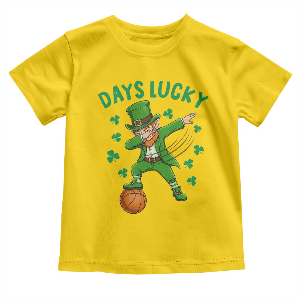 Funny Dabbing Leprechaun St Patricks Day Toddler T Shirt Days Lucky TS14 Daisy Print Your Wear