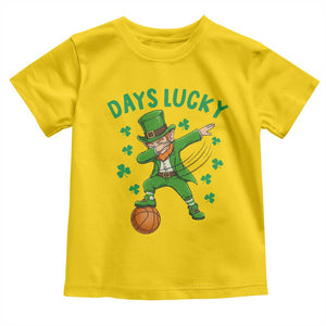 Funny Dabbing Leprechaun St Patricks Day Toddler T Shirt Days Lucky TS14 Daisy Print Your Wear