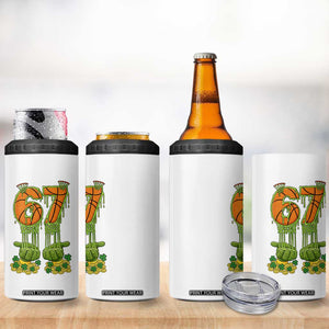 67 Basketball St Patricks Day 4 in 1 Can Cooler Tumbler Funny Six Seven Gen Alpha Meme Drip TS14 Print Your Wear