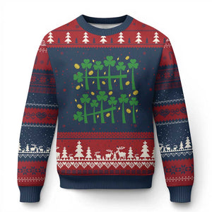 67 St Patricks Day Ugly Christmas Sweater Funny Six Seven Gen Alpha Meme TS14 Navy Red Print Your Wear