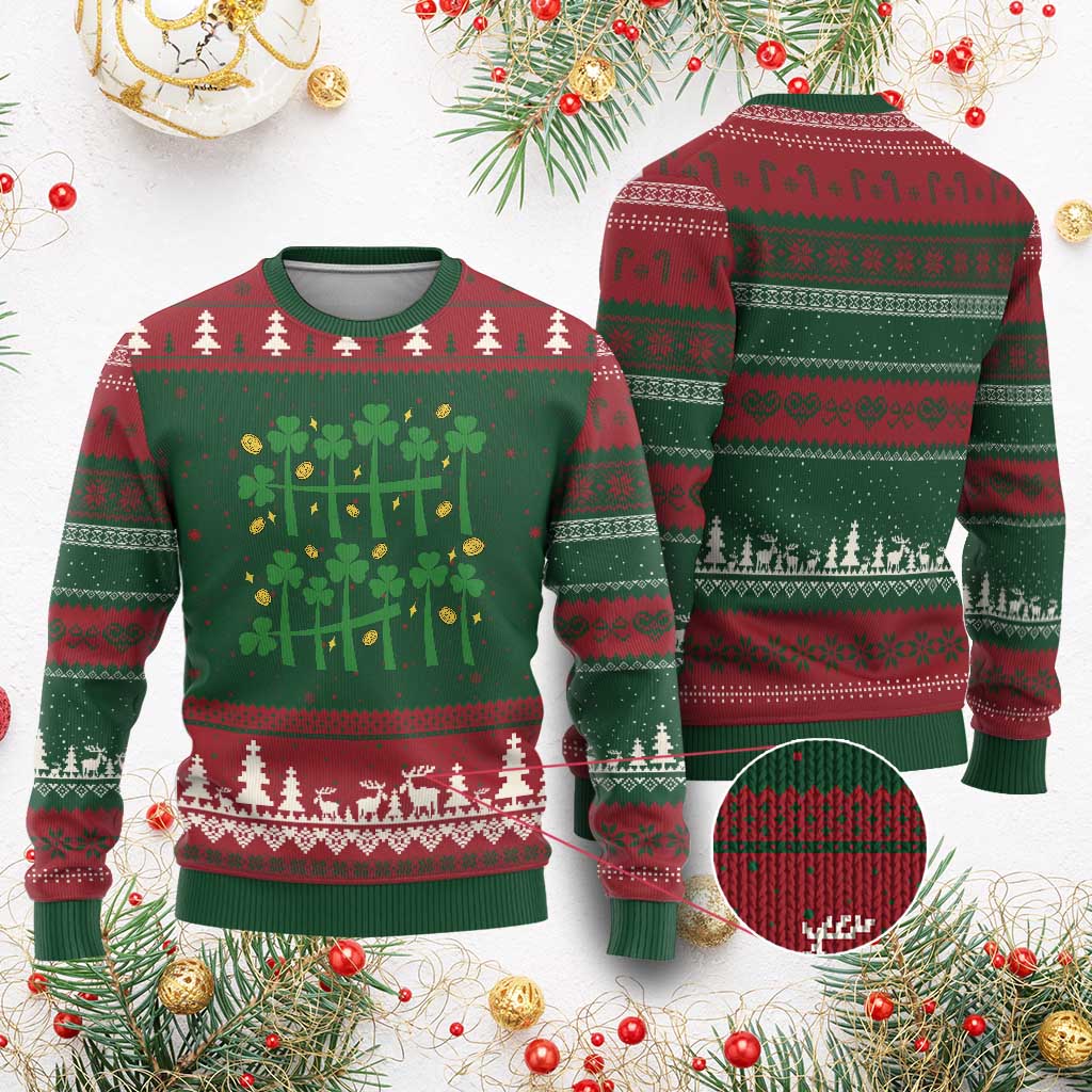 67 St Patricks Day Ugly Christmas Sweater Funny Six Seven Gen Alpha Meme TS14 Red Green Print Your Wear
