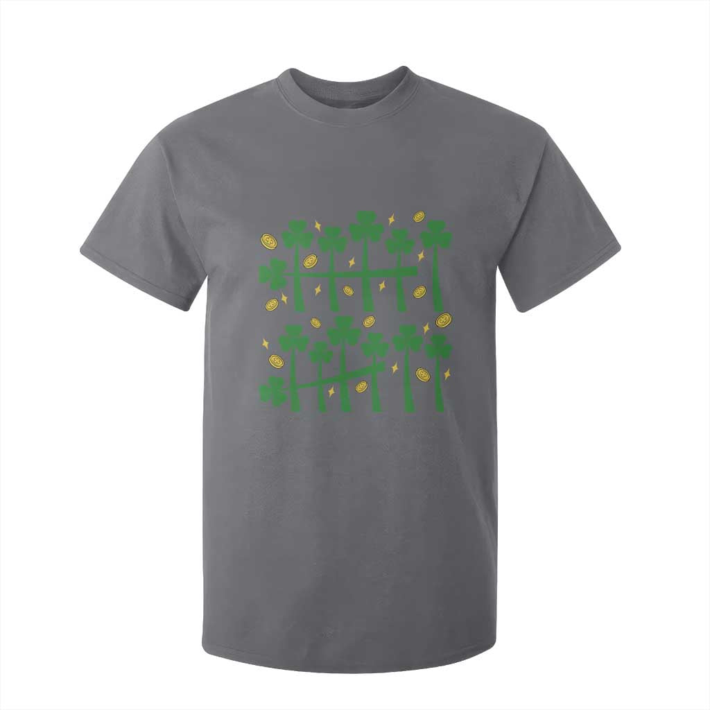 67 St Patricks Day T Shirt For Kid Funny Six Seven Gen Alpha Meme TS14 Charcoal Print Your Wear