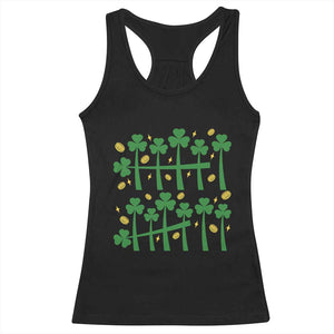 67 St Patricks Day Racerback Tank Top Funny Six Seven Gen Alpha Meme TS14 Black Print Your Wear