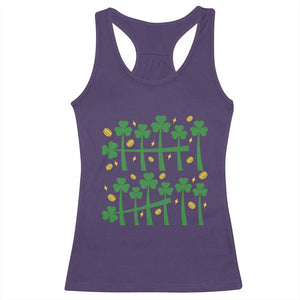 67 St Patricks Day Racerback Tank Top Funny Six Seven Gen Alpha Meme TS14 Purple Print Your Wear