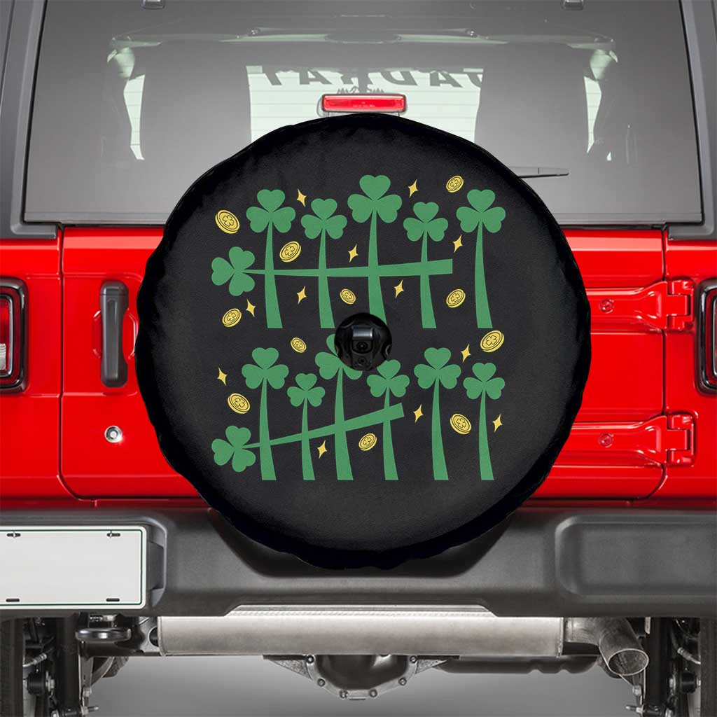 67 St Patricks Day Spare Tire Cover Funny Six Seven Gen Alpha Meme TS14 Black Print Your Wear