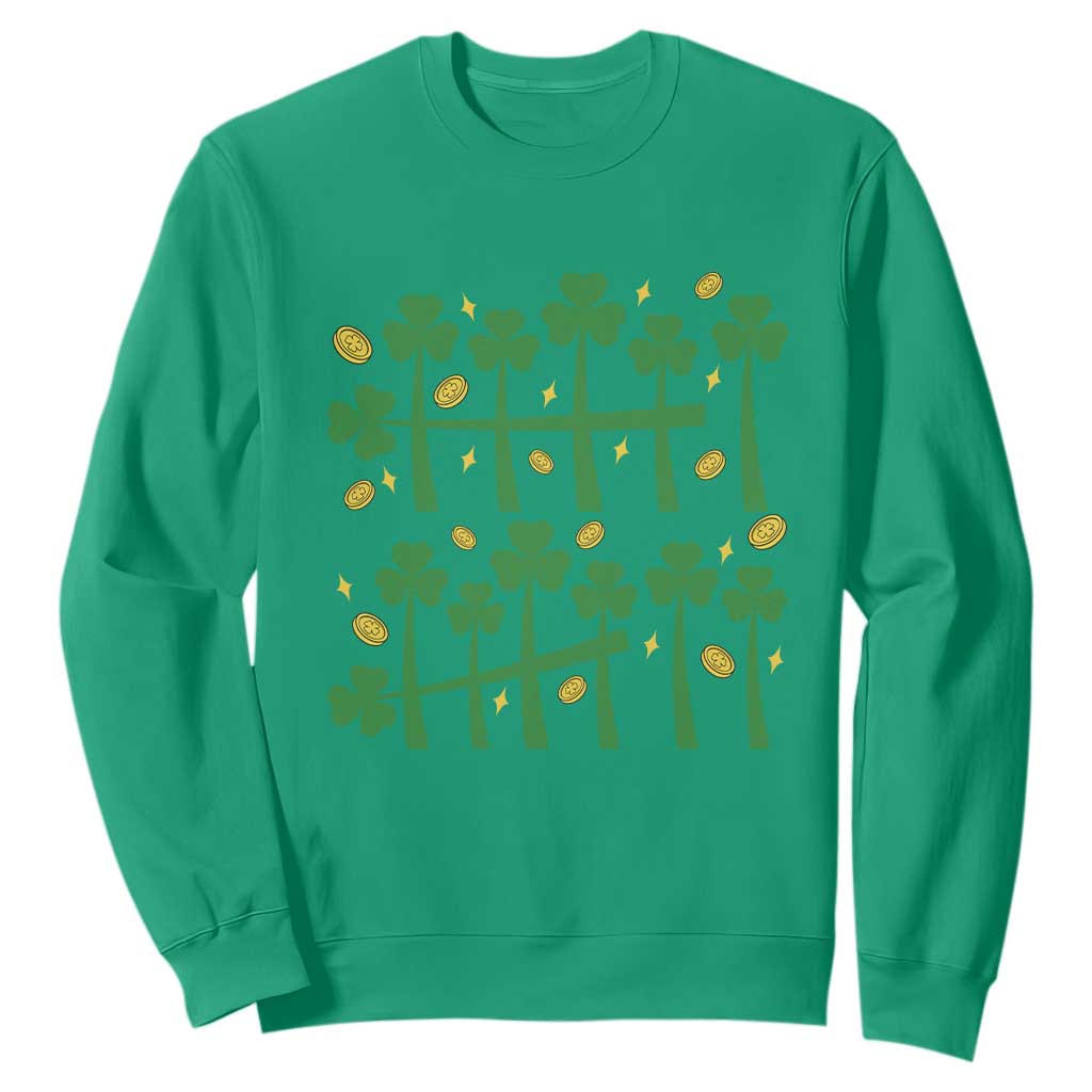 67 St Patricks Day Sweatshirt Funny Six Seven Gen Alpha Meme TS14 Irish Green Print Your Wear