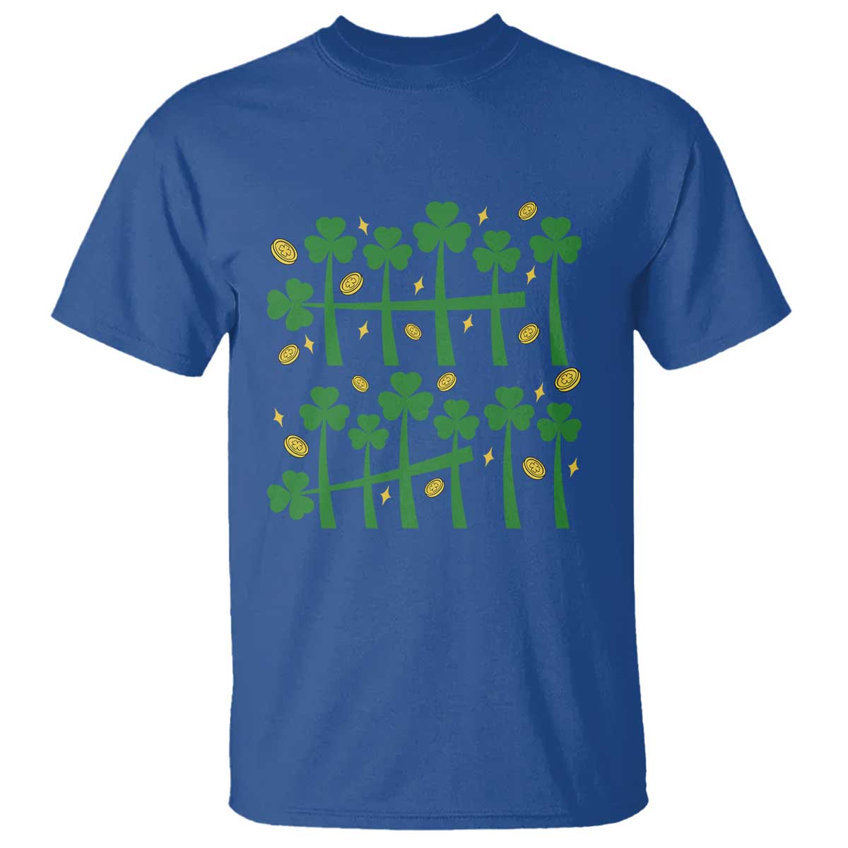 67 St Patricks Day T Shirt Funny Six Seven Gen Alpha Meme TS14 Royal Blue Print Your Wear
