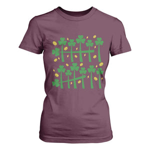 67 St Patricks Day T Shirt For Women Funny Six Seven Gen Alpha Meme TS14 Maroon Print Your Wear