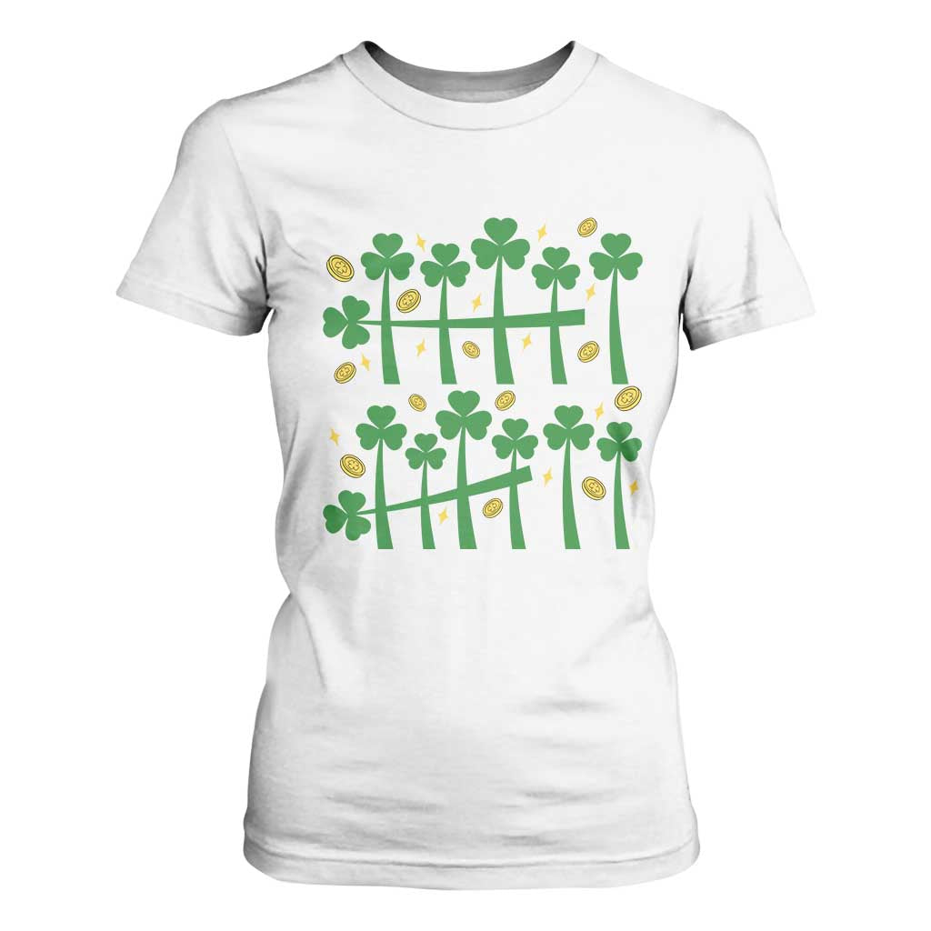 67 St Patricks Day T Shirt For Women Funny Six Seven Gen Alpha Meme TS14 White Print Your Wear