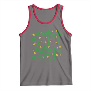 67 St Patricks Day Tank Top Funny Six Seven Gen Alpha Meme TS14 Deep Heather Red Print Your Wear