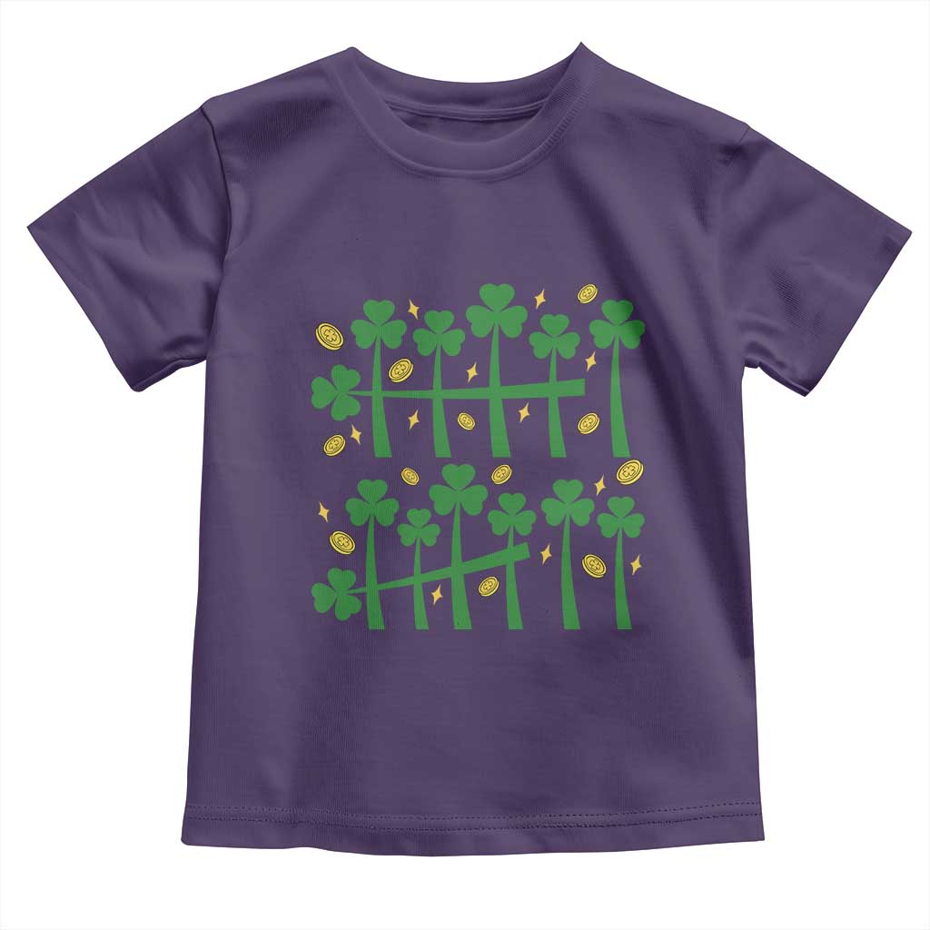 67 St Patricks Day Toddler T Shirt Funny Six Seven Gen Alpha Meme TS14 Purple Print Your Wear