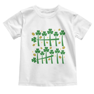 67 St Patricks Day Toddler T Shirt Funny Six Seven Gen Alpha Meme TS14 White Print Your Wear