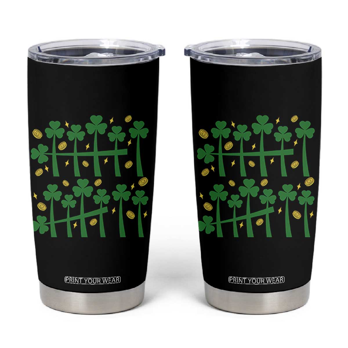 67 St Patricks Day Tumbler Cup Funny Six Seven Gen Alpha Meme TS14 Black Print Your Wear