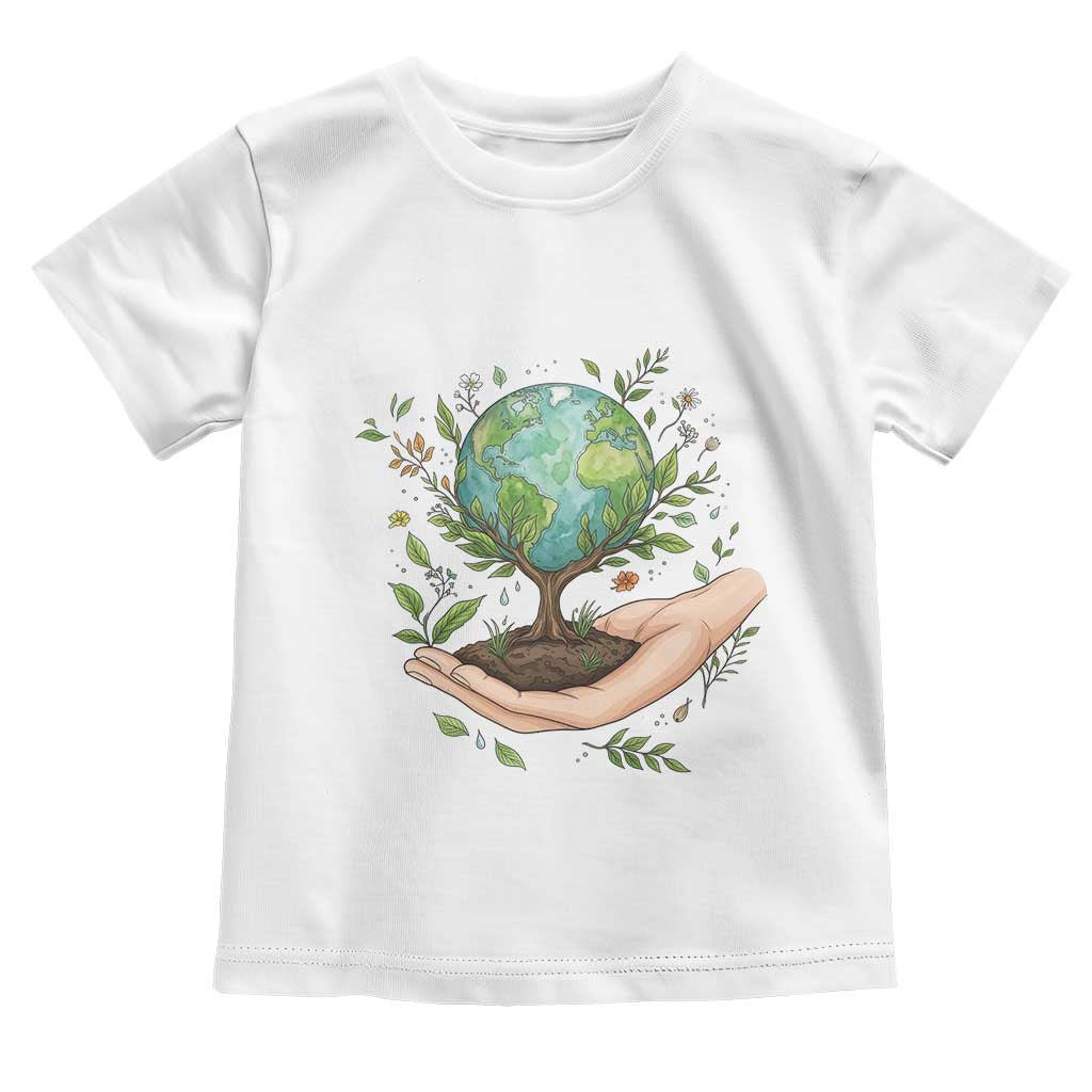 I Speak For The Trees Toddler T Shirt Earth Day Awareness TS14 White Print Your Wear